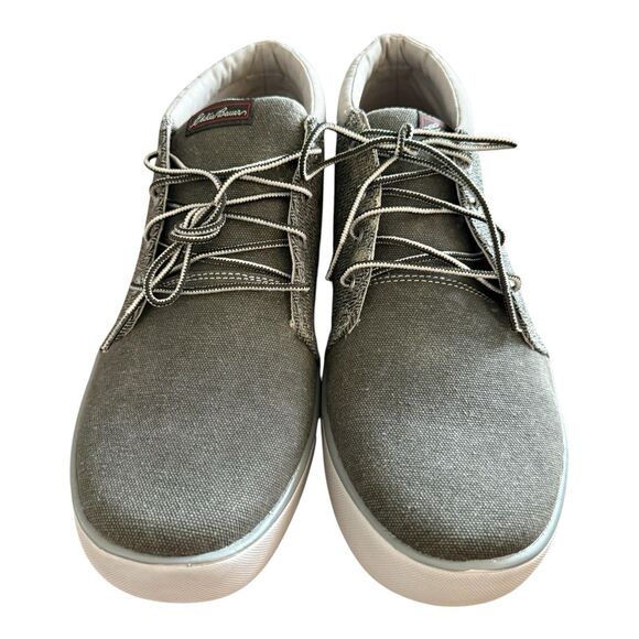 Eddie Bauer Rivet Chukka Shoes Mens Sz 11.5 Chrome Gray Ankle Lace Up Sneaker main image 10